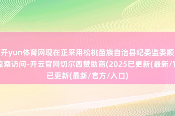 开yun体育网现在正采用松桃苗族自治县纪委监委顺序审查和监察访问-开云官网切尔西赞助商(2025已更新(最新/官方/入口)